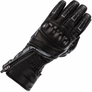 Black Motorcycle Leather Gloves – Premium Protective Riding Gear for Men & Bikers
