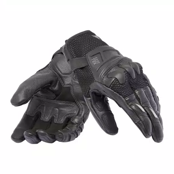 Motorcycle Textile Pro Black Gloves – All-Weather Riding Gloves with Protective Armor & Grip Control